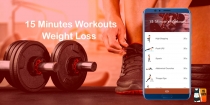 15 Minutes Workout -  Android Studio Code Screenshot 4