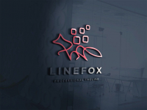 Line Fox Logo Screenshot 1