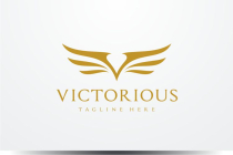 Victorious - Letter V logo design Screenshot 1