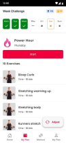 Fitness App - React Native App - Laravel Backend Screenshot 9