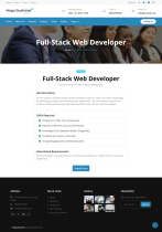 Mega Business - Business Website Script Screenshot 5
