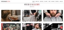 VintageCutz – Barber Shop HTML Template Screenshot 3