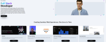 Snap Dev Portfolio HTML Template Screenshot 2