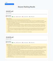 AI Resume Ranker In Django Screenshot 2