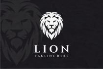 Lion Head Illustration Vector Logo Screenshot 2